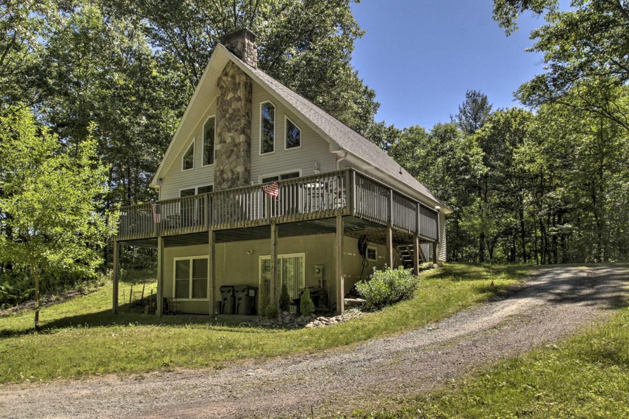 Spacious Home With Deck, Grill And Delaware River View Callicoon Екстериор снимка