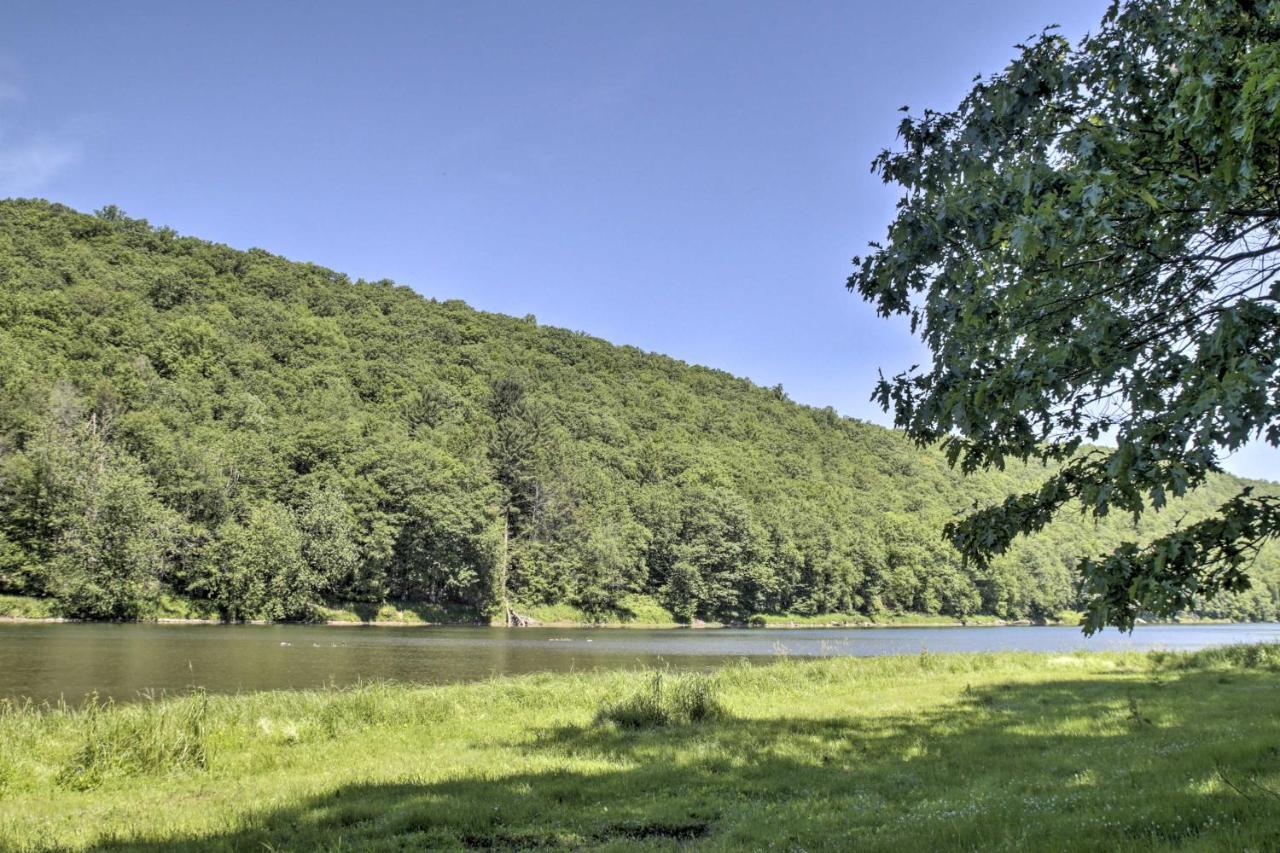 Spacious Home With Deck, Grill And Delaware River View Callicoon Екстериор снимка
