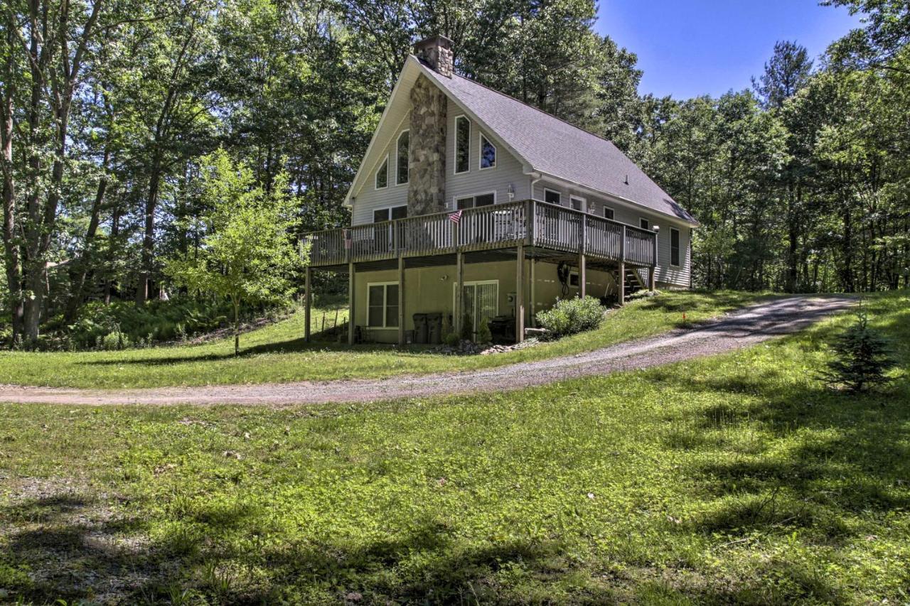 Spacious Home With Deck, Grill And Delaware River View Callicoon Екстериор снимка